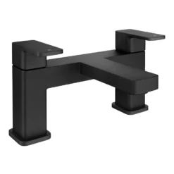 Toreno Modern Black Bath Filler Tap -Victorian Plumbing Shop bpt7135 lrg