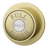 Chatsworth Traditional Dual Flush Push Button - Brushed Brass -Victorian Plumbing Shop brafb1 n l