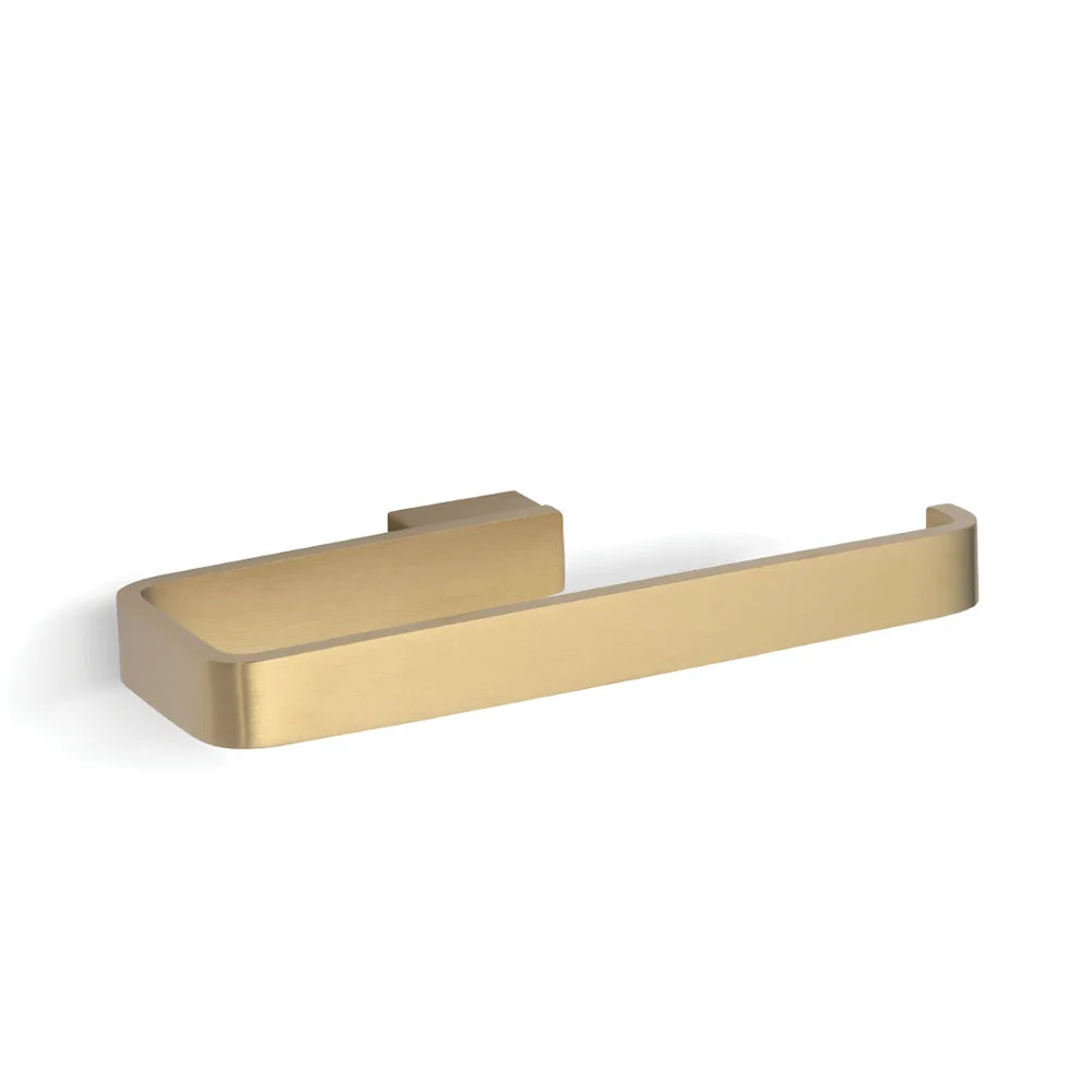 Hib. Atto Brushed Brass Towel Ring 1 Hib. Atto Brushed Brass Towel Ring