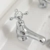 Burlington Claremont - Chrome 3" Basin Taps -Victorian Plumbing Shop burlingtonclaremontchrome3inchbasintapscl1d1