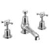 Burlington Claremont Chrome 3TH Basin Mixer With Pop Up Waste -Victorian Plumbing Shop burlingtonclaremontchrome3tapholebasinmixerwithpopupcl12l