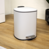 Orion Capri 3 Litre Pedal Bin - White