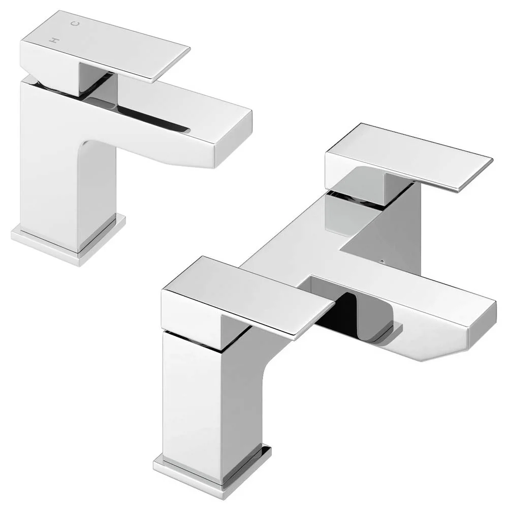Cast Modern Bathroom Tap Package (Bath + Basin Tap) 4 Cast Modern Bathroom Tap Package (Bath + Basin Tap) - Image 4