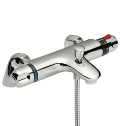 Premier® Nuie Reef Thermostatic Bath Shower Mixer - Chrome