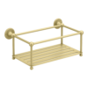 Chatsworth 1928 Traditional Large Bottle Rack Brushed Brass -Victorian Plumbing Shop cht4bb l