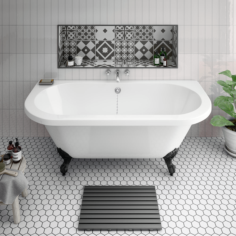 Chatsworth Extended Retainer Bath Waste, Overflow With Plug And Link Chain Chrome 3 Chatsworth Extended Retainer Bath Waste, Overflow With Plug And Link Chain Chrome - Image 3