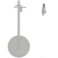 Orchard Eden Thermostatic Twin Round Shower Valve Set With Handset -Victorian Plumbing Shop cnsetrd l5