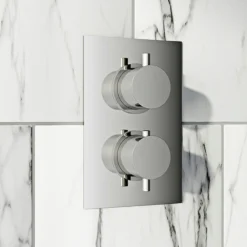 Mode Harrison Square Twin Thermostatic Shower Valve With Diverter -Victorian Plumbing Shop conc02 l1