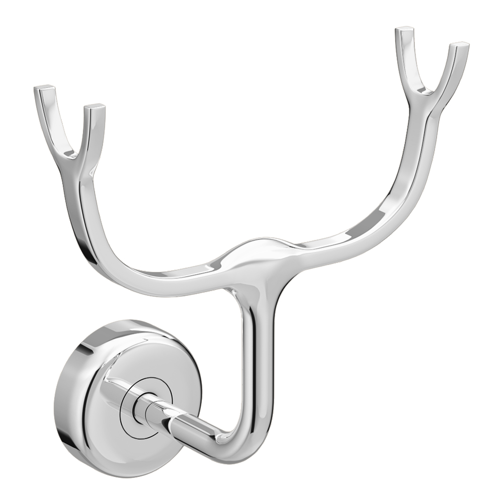 Chatsworth Traditional Antler Handset Holder Chrome 1 Chatsworth Traditional Antler Handset Holder Chrome