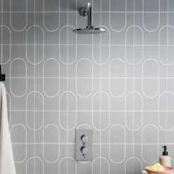 Cruze Twin Round Concealed Shower Valve - Chrome -Victorian Plumbing Shop crz scv pk l2