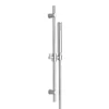 Cruze Modern Slide Rail Kit With Pencil Shower Handset - Chrome