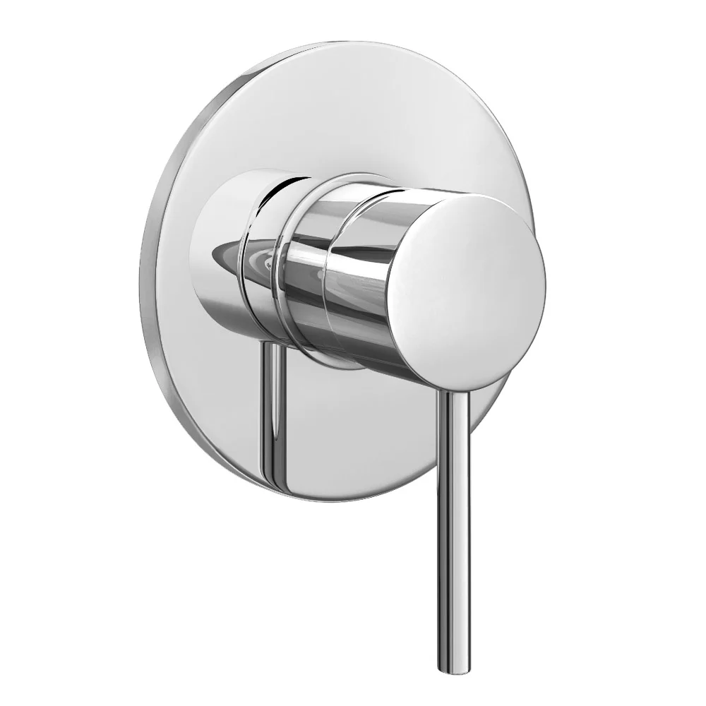 Cruze Modern Concealed Manual Shower Valve - Chrome 1 Cruze Modern Concealed Manual Shower Valve - Chrome
