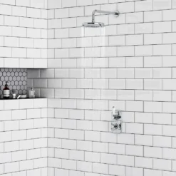 Chatsworth 1928 Traditional Shower Package With Concealed Valve + 8" AirTec Head