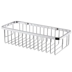 Arezzo Chrome 300mm Wire Shower Basket -Victorian Plumbing Shop czchr29d1