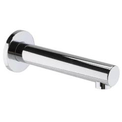 Cruze Chrome Round Wall Mounted Straight Bath Spout