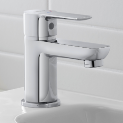 Duravit D-Code Small Basin Mixer Tap - Chrome