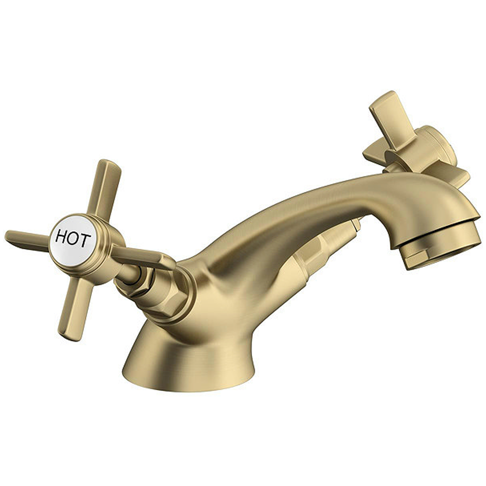 Orchard Dulwich Brushed Brass Cloakroom Basin Mixer Tap 6 Orchard Dulwich Brushed Brass Cloakroom Basin Mixer Tap - Image 6