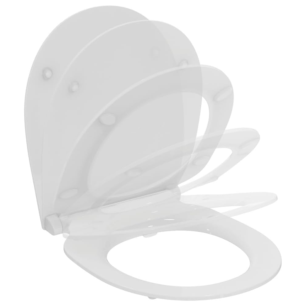 Ideal Standard Tirso Universal Soft Close Slim Toilet Seat 3 Ideal Standard Tirso Universal Soft Close Slim Toilet Seat - Image 3