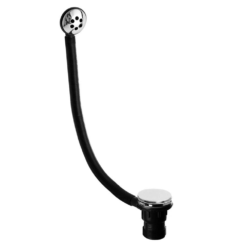 Modern Easy Clean Chrome Click Clack Bath Waste With Overflow