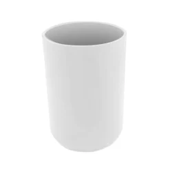 EcoDelux Bamboo Round Tumbler White