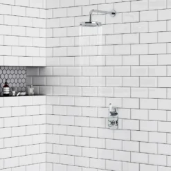 Chatsworth 1928 Traditional Twin Concealed Shower Valve -Victorian Plumbing Shop egaz34atvd3