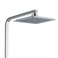 Summit Modern Square Thermostatic Shower Mixer - Chrome
