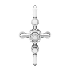 Chatsworth 1928 Traditional Triple Exposed Thermostatic Shower Valve -Victorian Plumbing Shop egly25v n d2