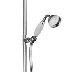 Chatsworth Thermostatic Shower With Diverter, Rigid Riser & Fixed Head -Victorian Plumbing Shop egtck10 d2