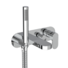 Elite Wall Mounted Bath Shower Mixer Tap + Shower Kit 8 Elite Wall Mounted Bath Shower Mixer Tap + Shower Kit -Victorian Plumbing Shop eli002 n