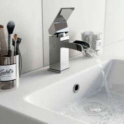 Orchard Wye Waterfall Basin Mixer Tap -Victorian Plumbing Shop esc01 l4