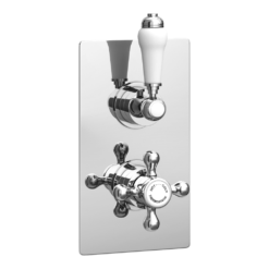 Thames Traditional Twin Concealed Thermostatic Shower Valve -Victorian Plumbing Shop esv21 l3