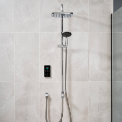 Triton ENVi 10.5KW DuElec Electric Shower Kit - Silver -Victorian Plumbing Shop geenvd923
