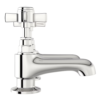 Orchard Dulwich Bath Pillar Taps - Chrome -Victorian Plumbing Shop hamp03 v9
