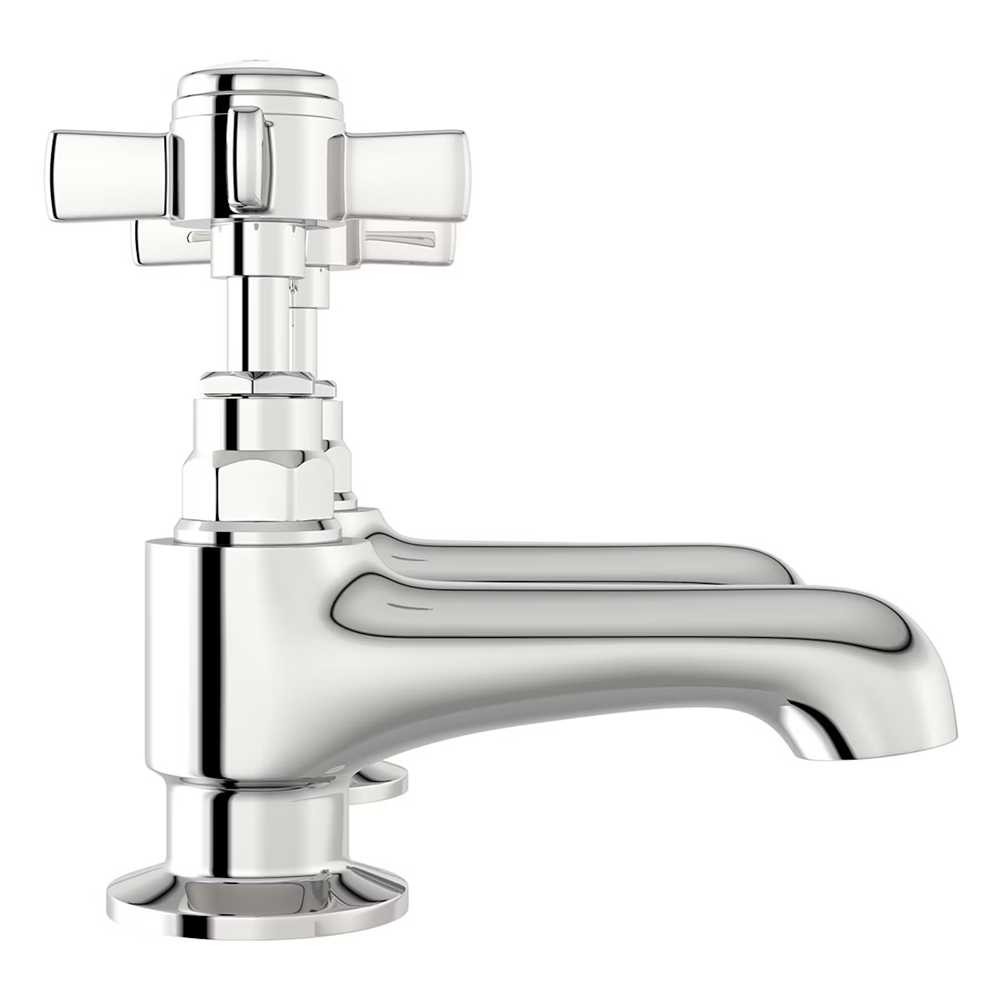 Orchard Dulwich Bath Pillar Taps - Chrome 1 Orchard Dulwich Bath Pillar Taps - Chrome
