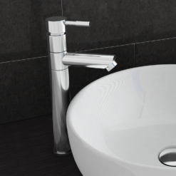Swift High Rise Mono Basin Mixer Tap - Chrome