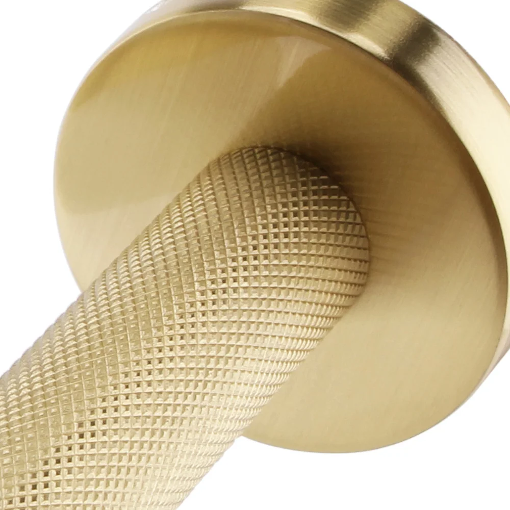 Arezzo Industrial Style Brushed Brass Round Towel Ring 1 Arezzo Industrial Style Brushed Brass Round Towel Ring