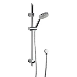 Premier® Modern Slide Rail Shower Kit - Chrome