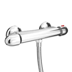 Juno Round Thermostatic Bar Valve - Chrome 8 Juno Round Thermostatic Bar Valve - Chrome -Victorian Plumbing Shop junoroundthermostaticbarvalvechromel