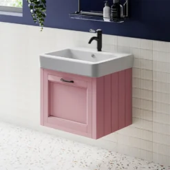 Lancaster Traditional Matt Black Single Lever Mono Basin Mixer Tap -Victorian Plumbing Shop lmb5td9