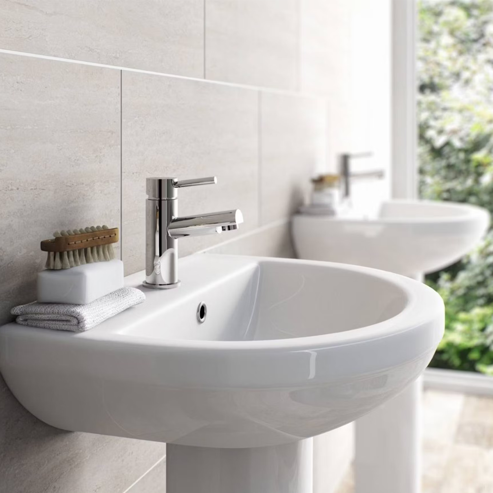 Orchard Eden Basin Mixer Tap - Chrome 6 Orchard Eden Basin Mixer Tap - Chrome - Image 6