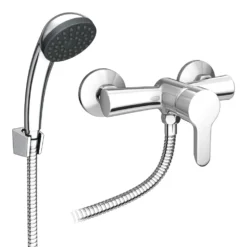 Gio Single Lever Manual Shower Valve With Shower Kit