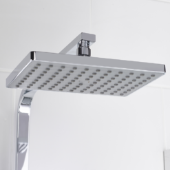 Bristan Napoli Thermostatic Bar Shower Valve And Rigid Riser Kit - Chrome