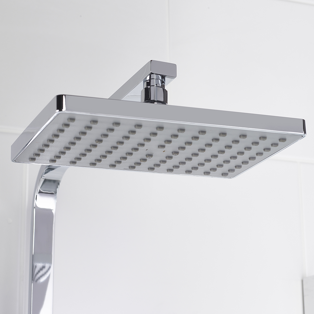 Bristan Napoli Thermostatic Bar Shower Valve And Rigid Riser Kit - Chrome 1 Bristan Napoli Thermostatic Bar Shower Valve And Rigid Riser Kit - Chrome