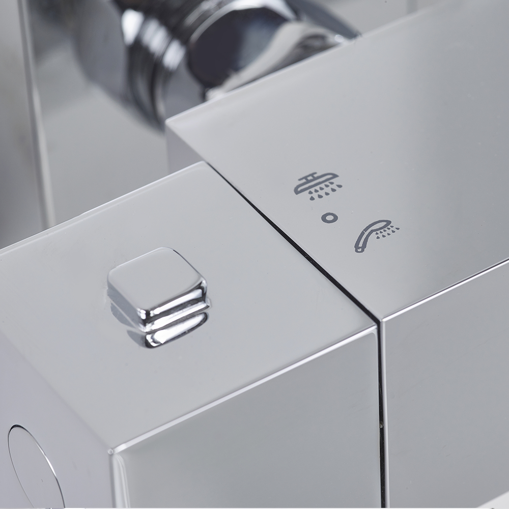 Bristan Napoli Thermostatic Bar Shower Valve And Rigid Riser Kit - Chrome 2 Bristan Napoli Thermostatic Bar Shower Valve And Rigid Riser Kit - Chrome - Image 2