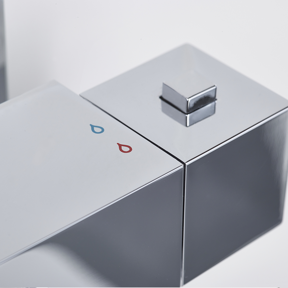 Bristan Napoli Thermostatic Bar Shower Valve And Rigid Riser Kit - Chrome 3 Bristan Napoli Thermostatic Bar Shower Valve And Rigid Riser Kit - Chrome - Image 3