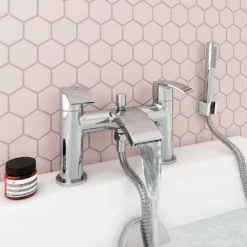 Nexus Bath Shower Mixer Tap + Shower Kit 9 Nexus Bath Shower Mixer Tap + Shower Kit -Victorian Plumbing Shop nex002 d1
