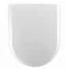Premier® Nuie Luxury D-Shape Soft Close Toilet Seat With Top Fix - White -Victorian Plumbing Shop nts002l
