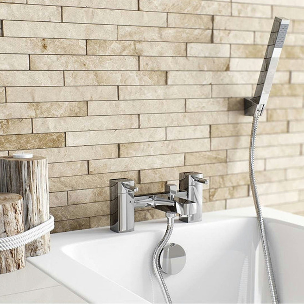 Orchard Derwent Bath Shower Mixer Tap - Chrome 2 Orchard Derwent Bath Shower Mixer Tap - Chrome - Image 2