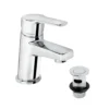 Bristan - Pisa Basin Mixer With Clicker Waste - Chrome