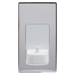 Proofvision Oral-B In Wall Electric Toothbrush Charger - Polished Steel